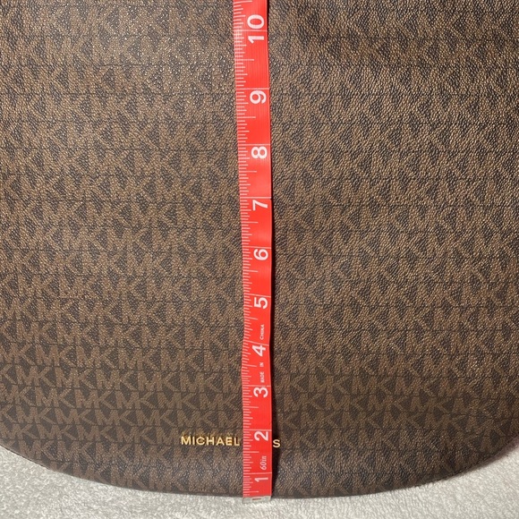 Michael Kors Brooke Lg Zip Hobo in Brown/Acorn - Picture 7 of 12